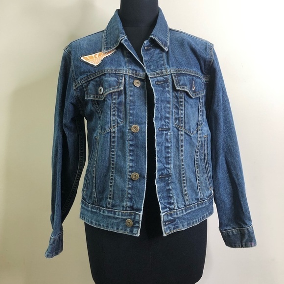 Gap Y2K Kids Jean Jacket - Picture 2 of 9